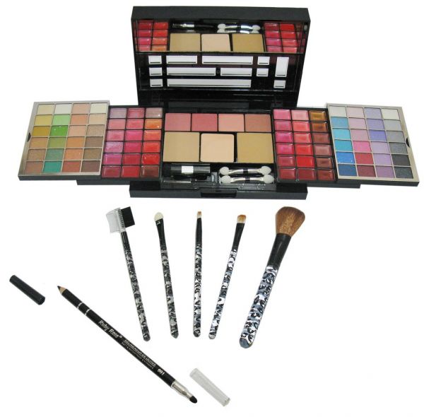 Kit MAQUIAGEM 48 SOMBRAS, 18 Lip GLOSS, 18 BATONS